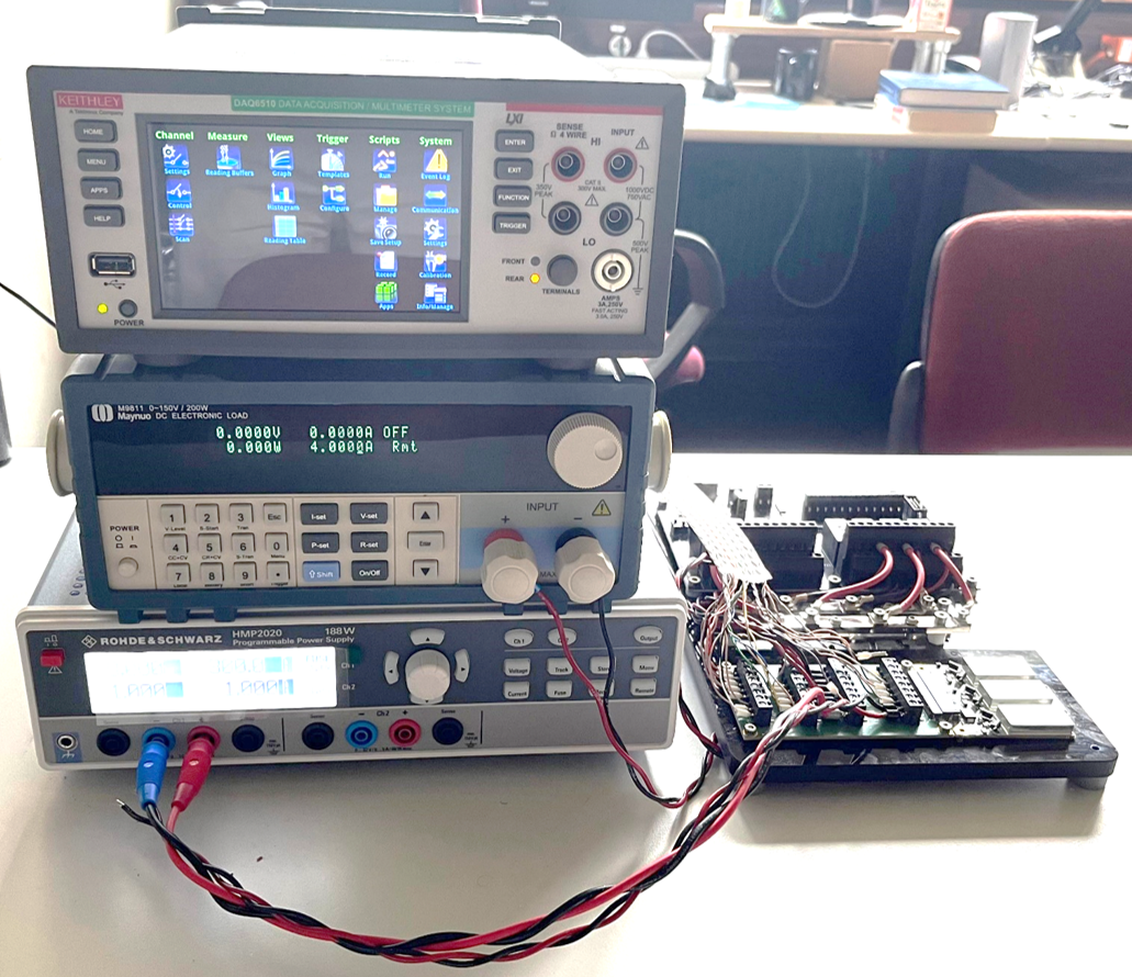 PCC test setup picture